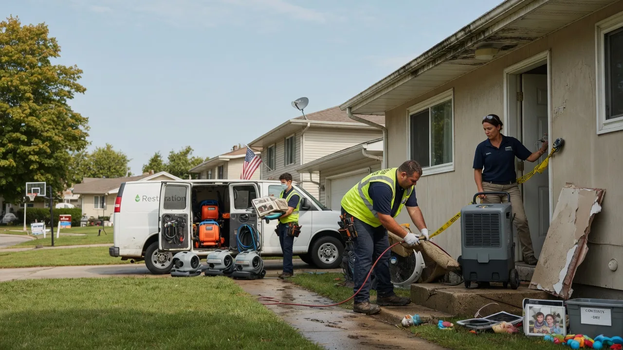 Water Damage Restoration in Easton, MO near me